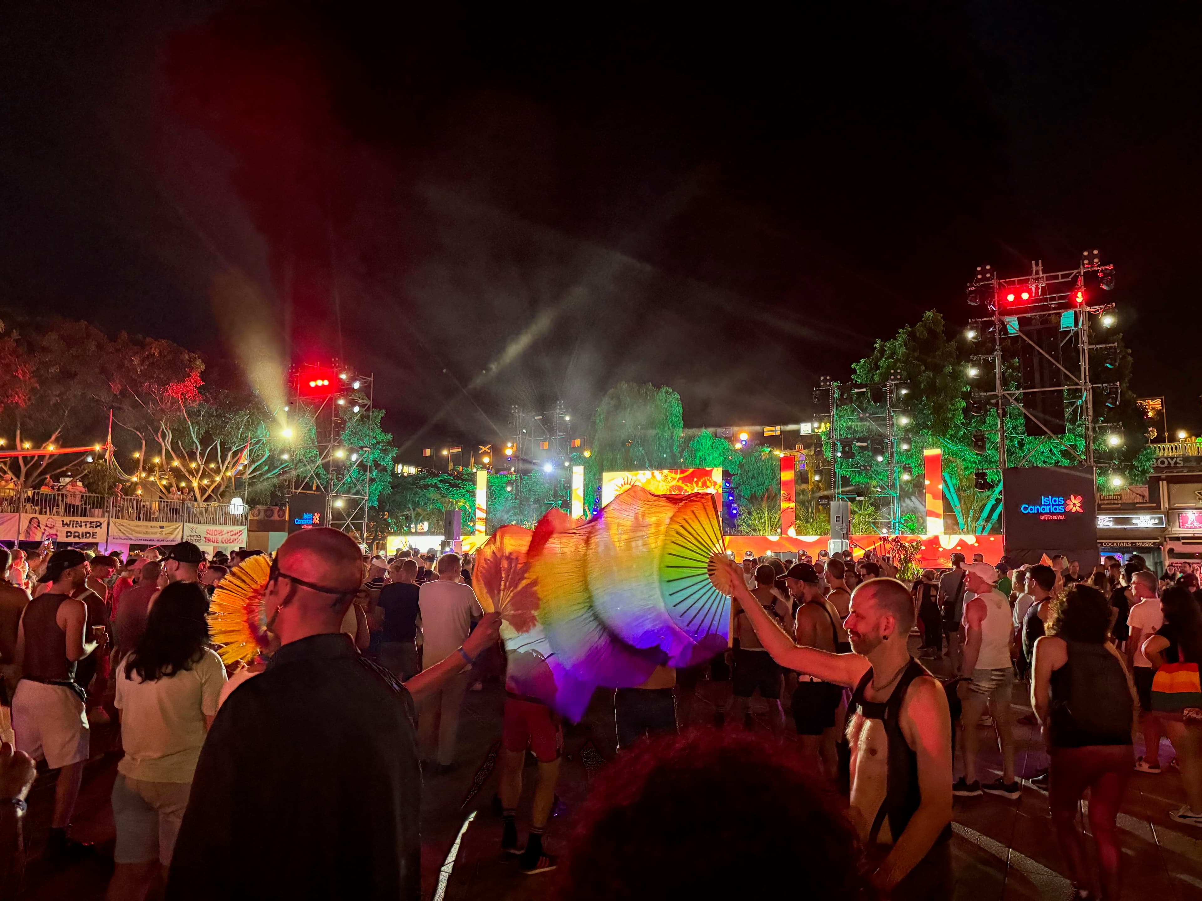 Pool party at Winter Pride Maspalomas